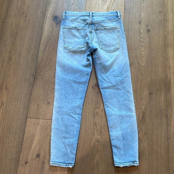 AGOLDE Sophie Mid Rise Ankle Jeans In Playback Size 26 - Picture 8 of 12